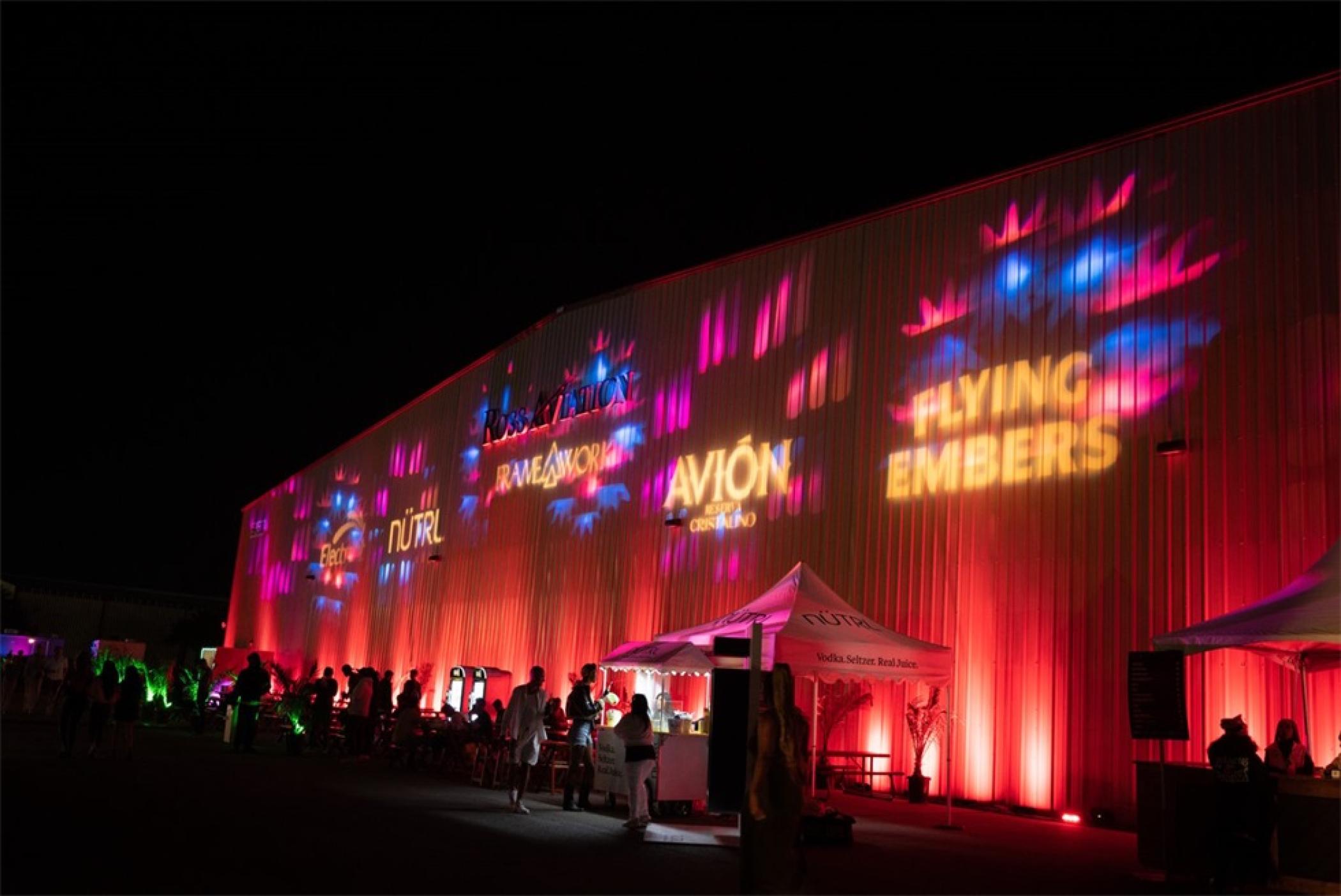 Avión香檳音樂節(jié)活動策劃的拍照裝置相當(dāng)吸睛